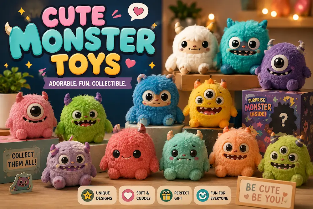 Cute Monster Toys